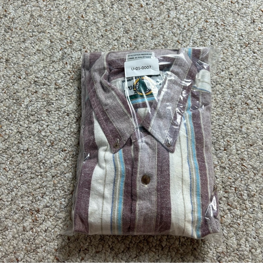 Northwest Territory Vintage Cotton Preshrunk Button Down Long Sleeve Mens Large - Picture 10 of 10
